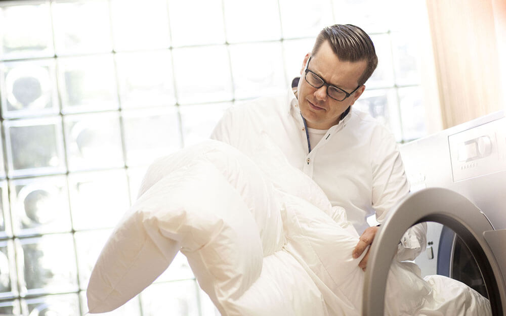 Professioneller Waschservice gegen Bakterien und Viren